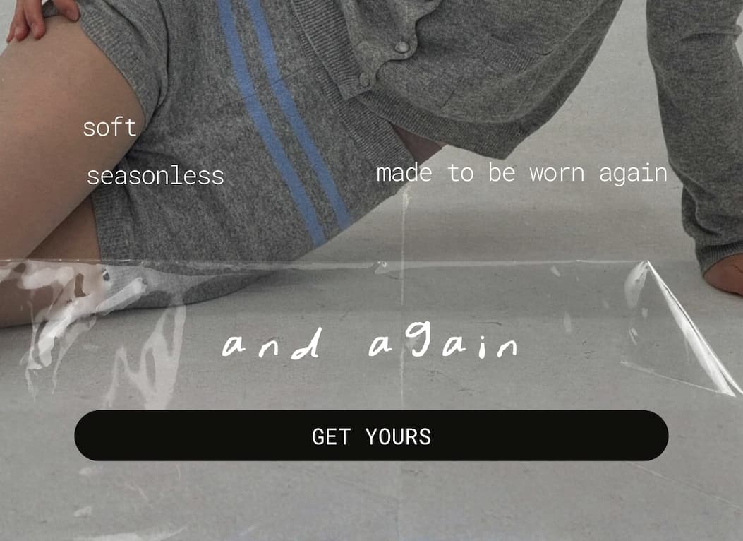 soft seasonless made to be worn again and again | get yours