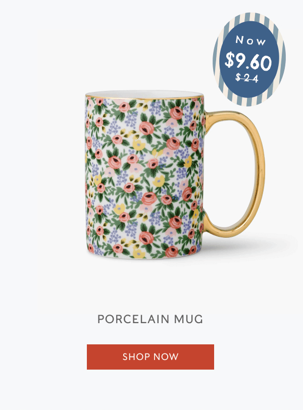 Now $9.60 | PORCELAIN MUG | SHOP NOW