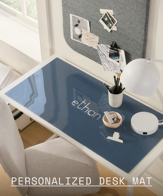 PERSONALIZED DESK MAT