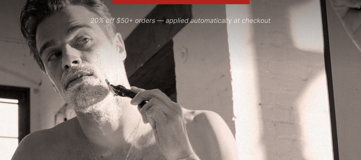 Father's Day, refined: Save 20% on orders $50+