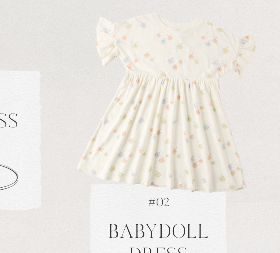 Babydoll Dress Angel Fish