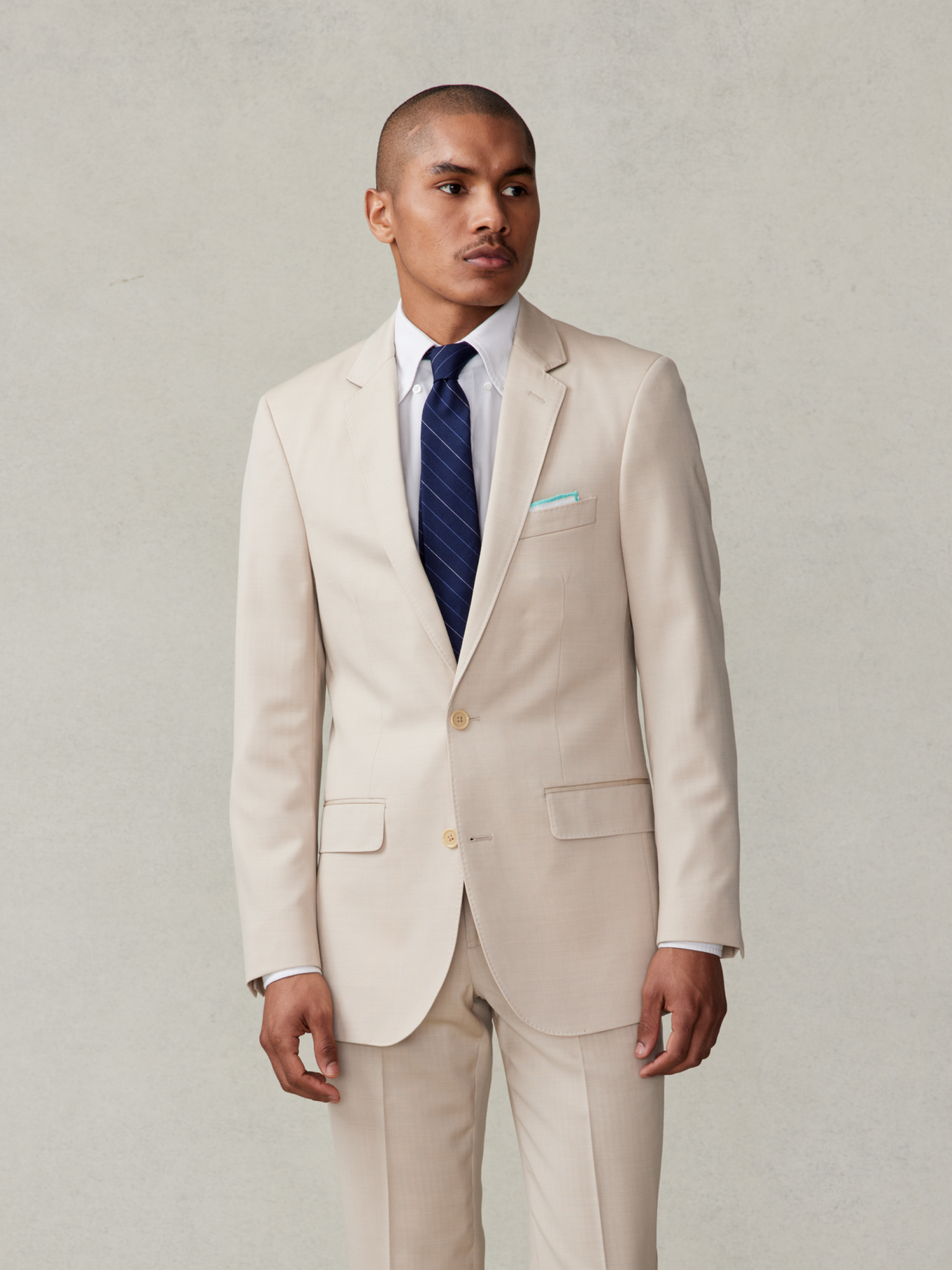 Image of Tan Suit Jacket