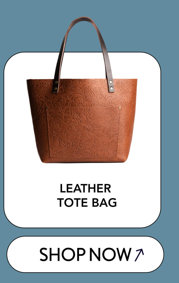 Leather  Tote Bag