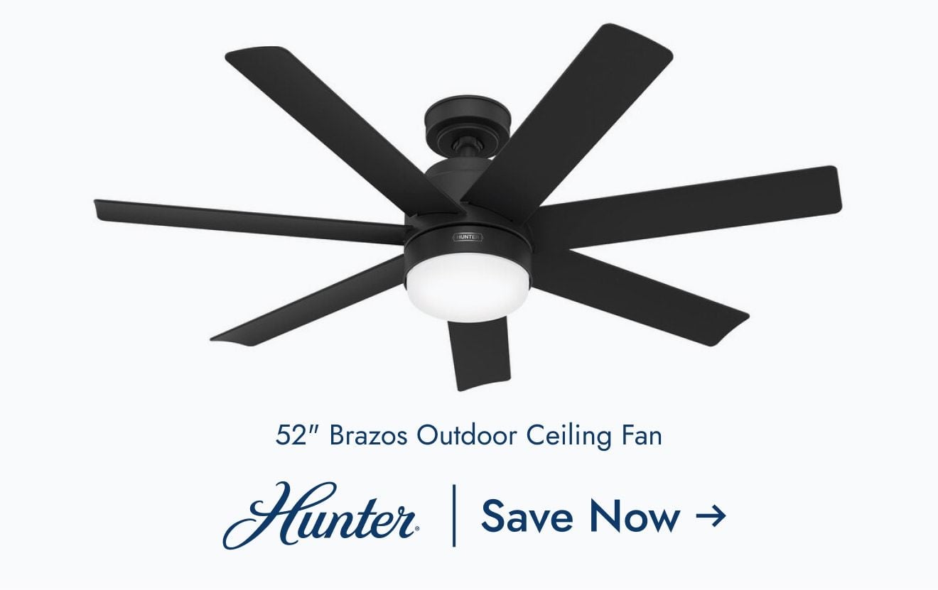 Save on Hunter Fan