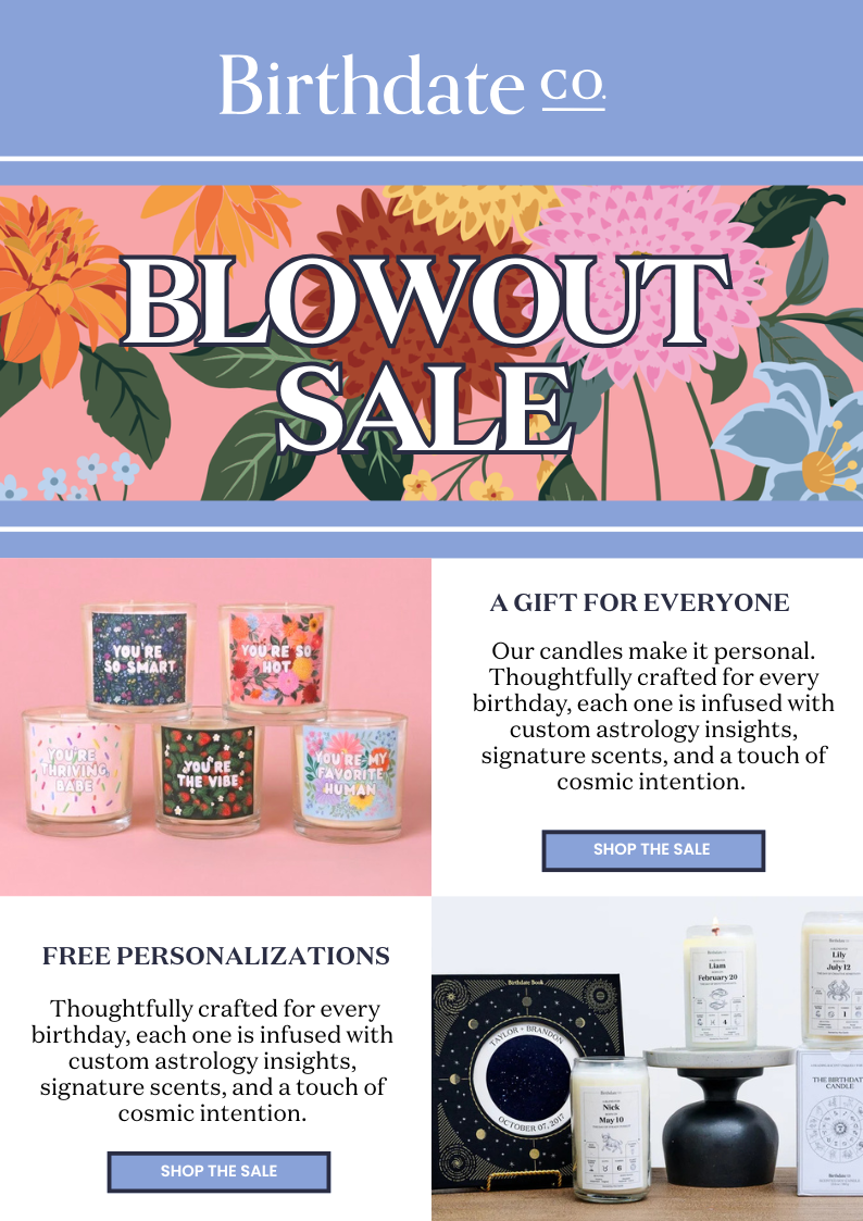 Blowout Sale