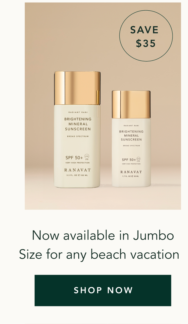 Now available in Jumbo Size for any beach vacation 