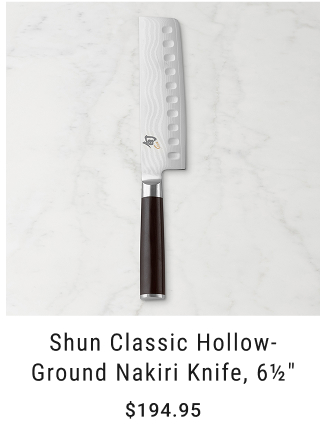 Shun Classic Hollow-Ground Nakiri Knife, 6½” $194.95