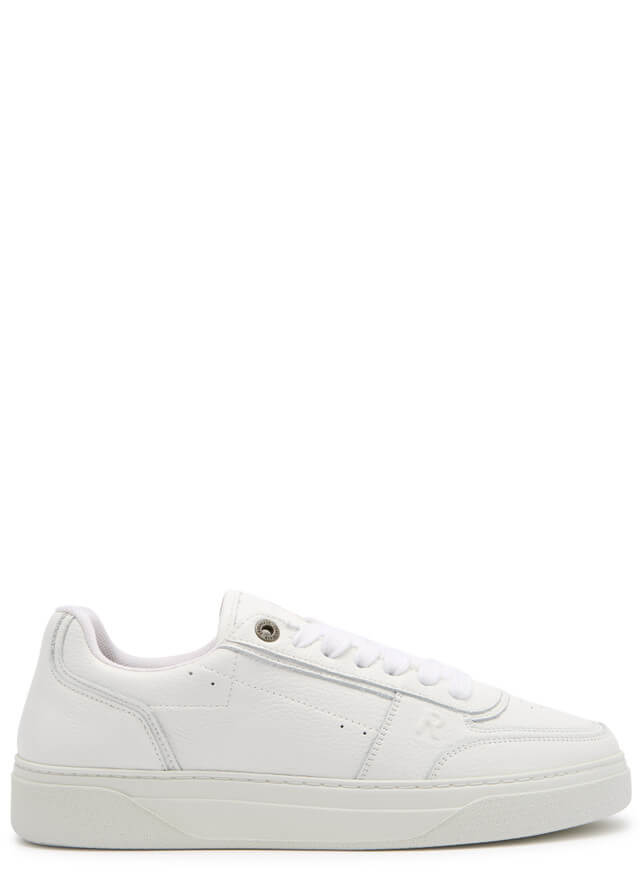 REPRESENT Initial panelled leather sneakers