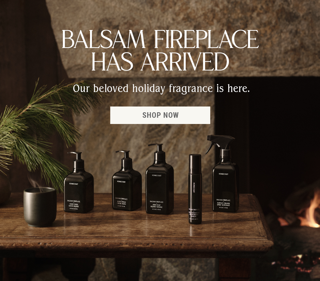 Balsam Fireplace Has Arrived