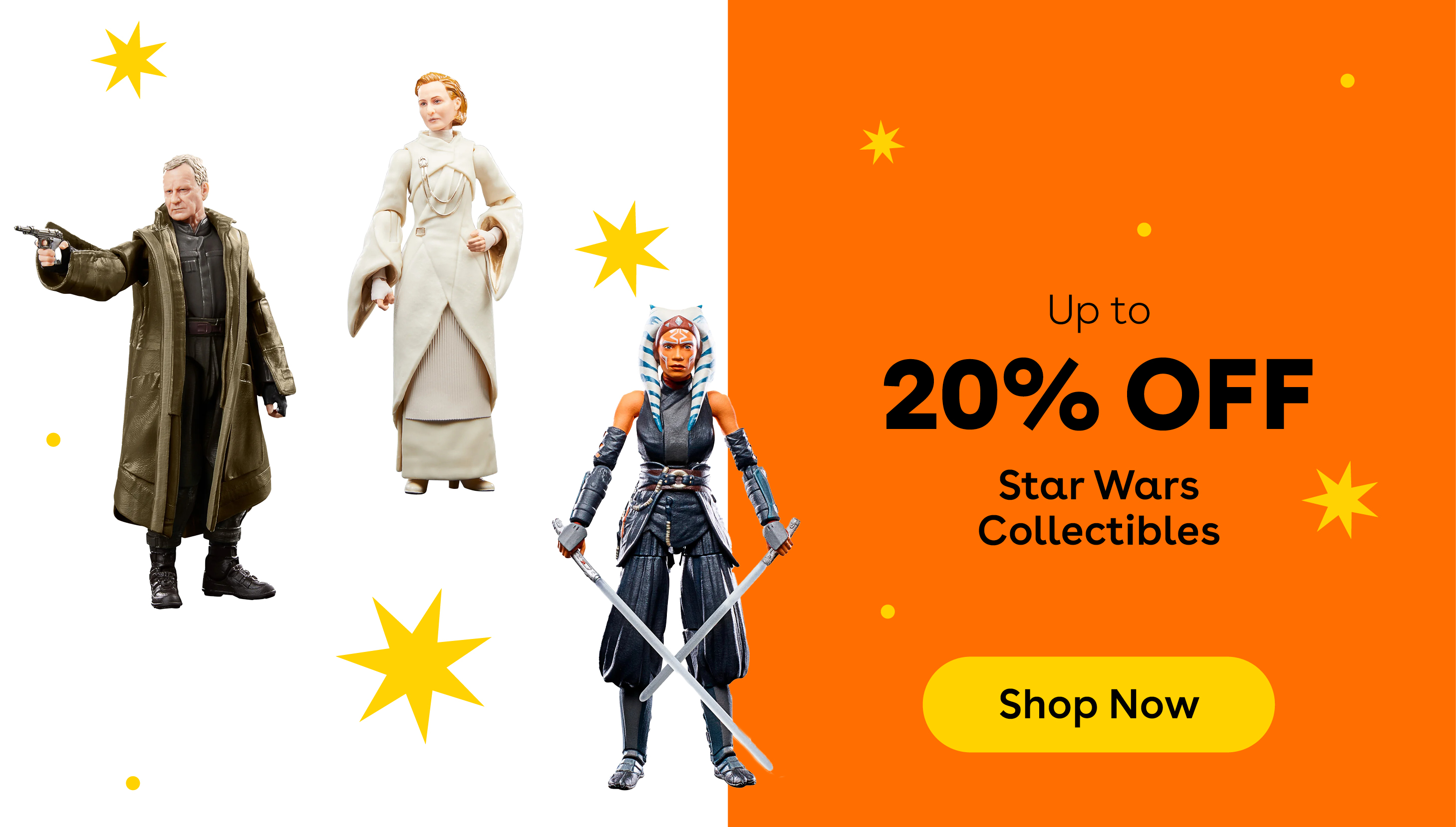 Up to 25% OFF Star Wars Collectibles