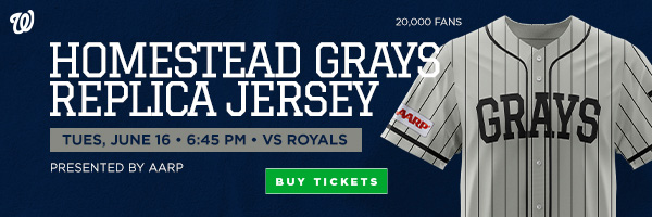 Homestead Grays Replica Jersey - June 16 vs Royals