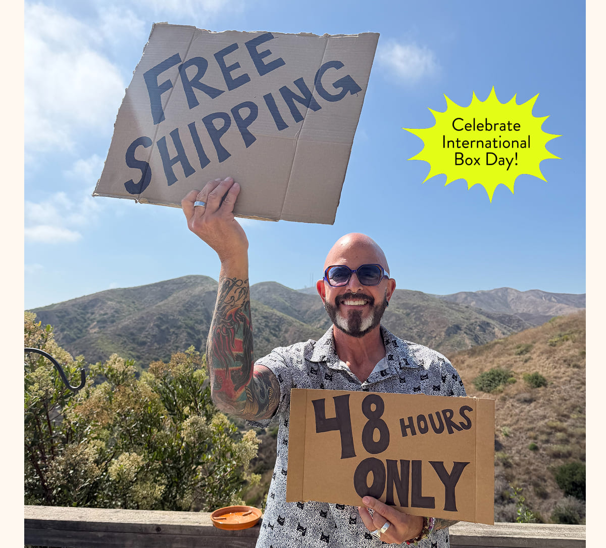 Grab free shipping, shop now