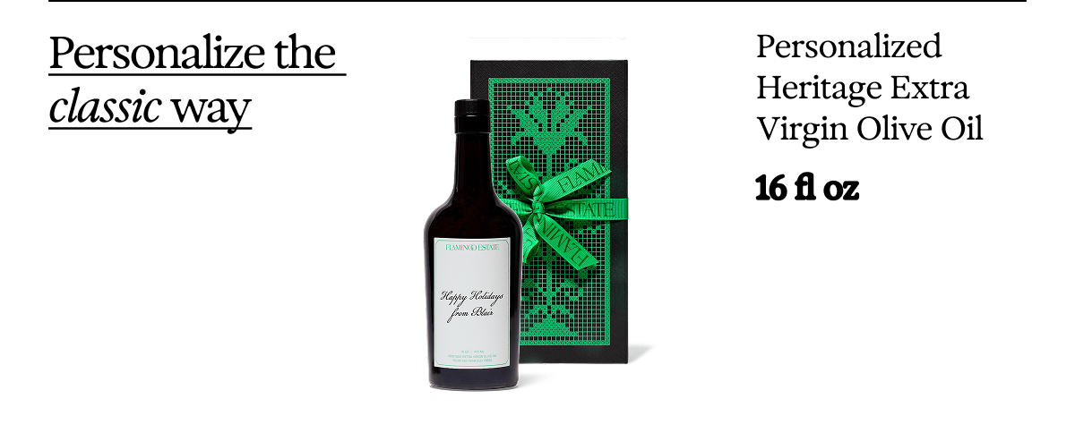 Shop Personalized Olive Oil