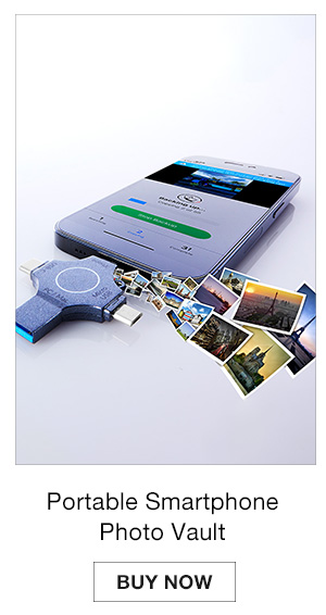 Portable Smartphone Photo Vault