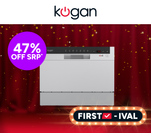 Kogan Benchtop Dishwasher (6 Place, Stainless Steel) Product Image