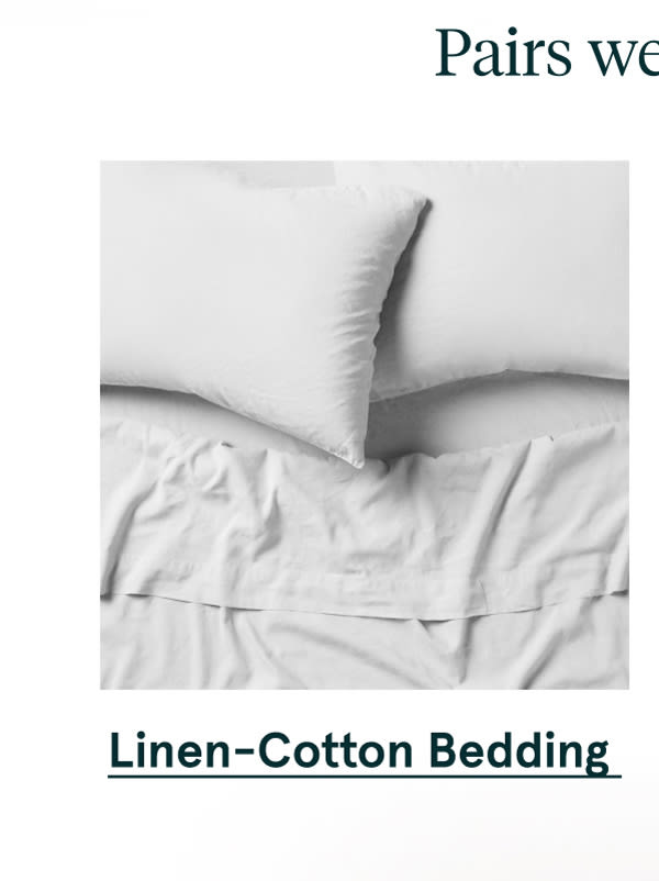 Linen-Cotton Bedding