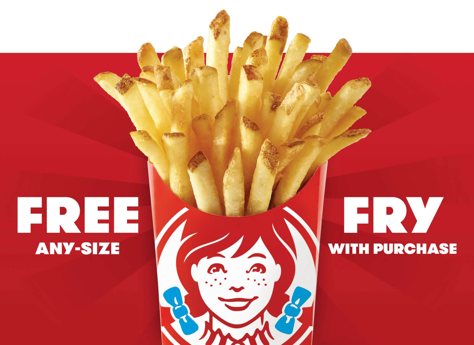 Free any-size Fry with purchase