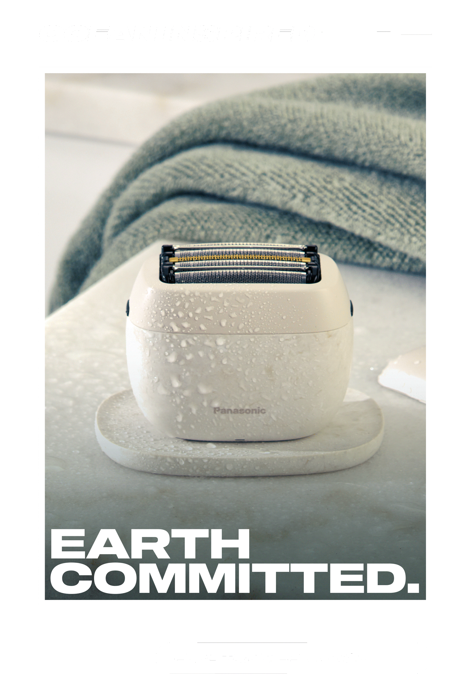 Ocean Inspired, Earth Committed. Feel the difference.