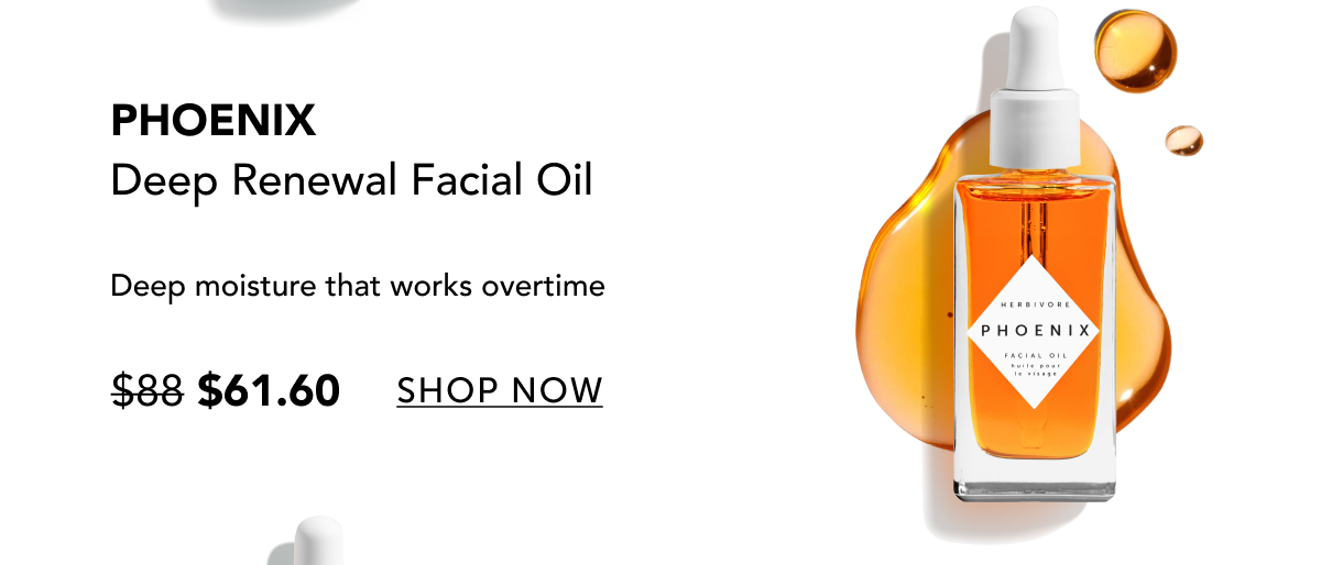 Code GLOW30 to Shop 30 % off Phoenix Face Oils