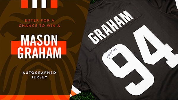 Enter to Win: Mason Graham Jersey