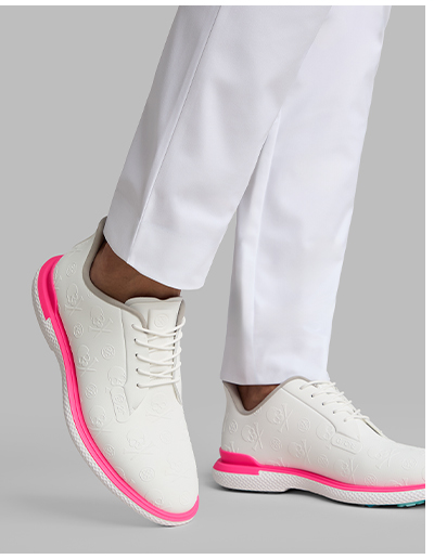 MEN'S GALLIVAN2R EMBOSSED SKULL & TEES GOLF SHOE