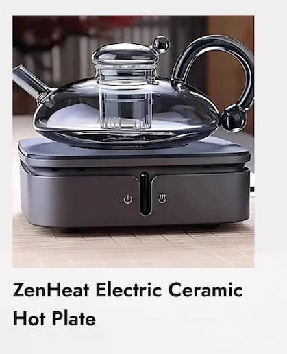 ZenHeat   Electric   Ceramic   Hot   Plate