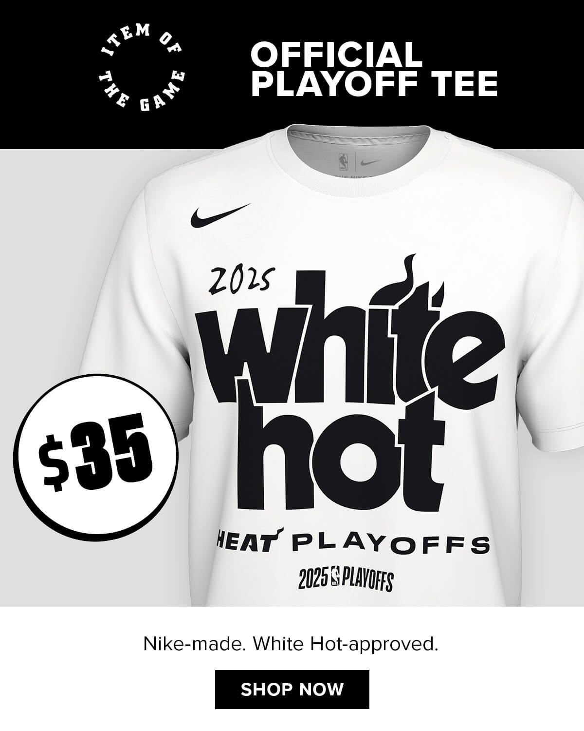 IOTG | Official Playoff Tee $35 | Shop Now