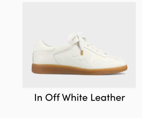 In Off White Leather