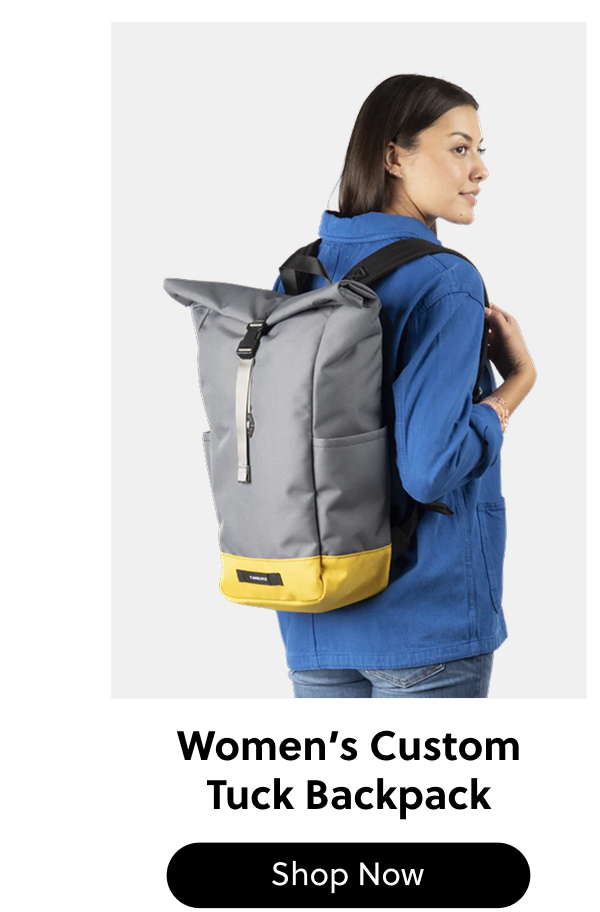 Women’s Custom Tuck Backpack