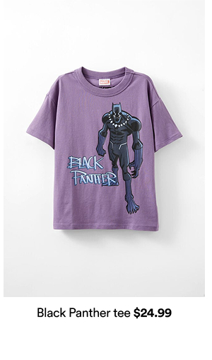 Black Panther tee $24.99