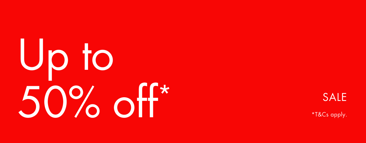 Sale up to 50% off