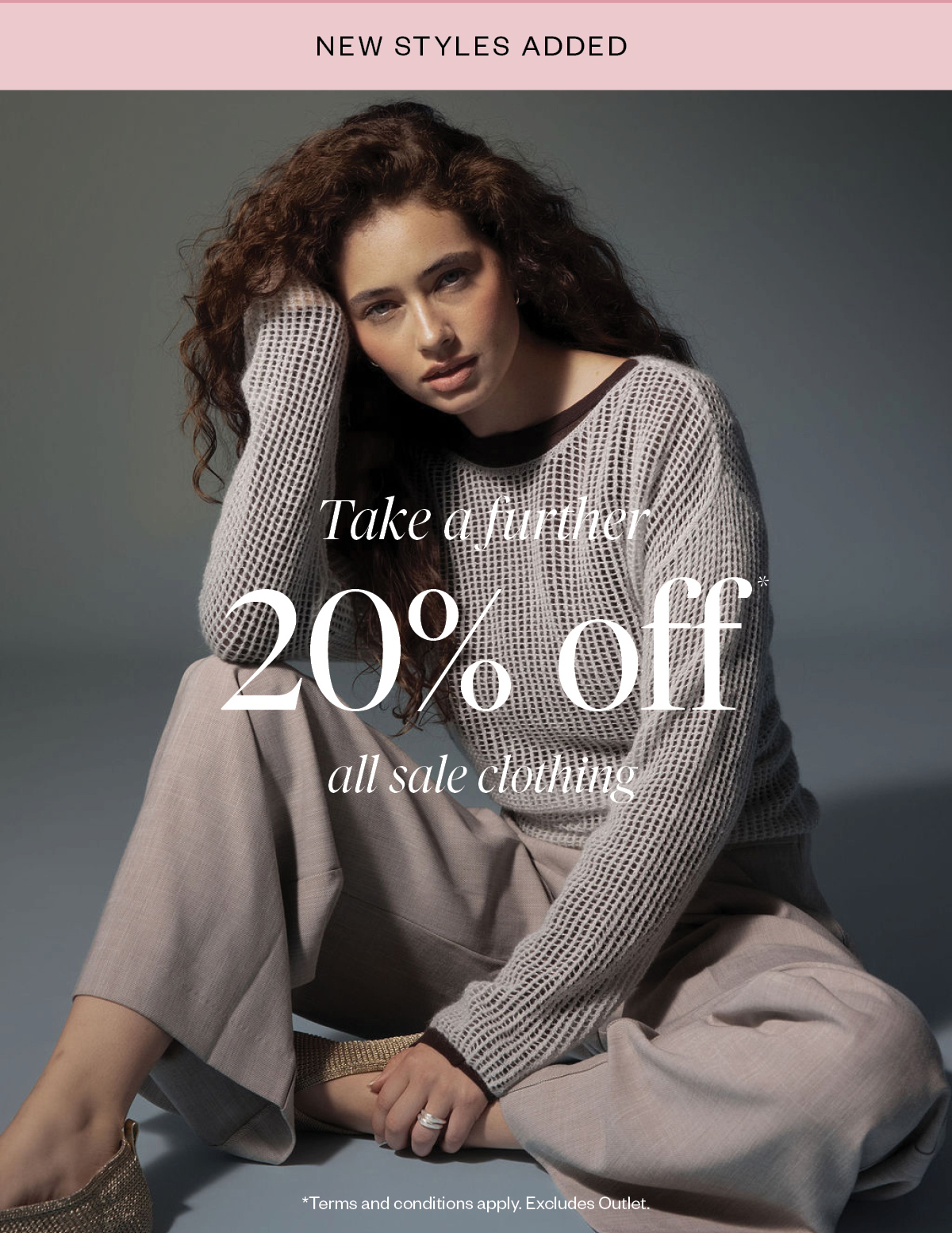 Take a further 20% off sale*