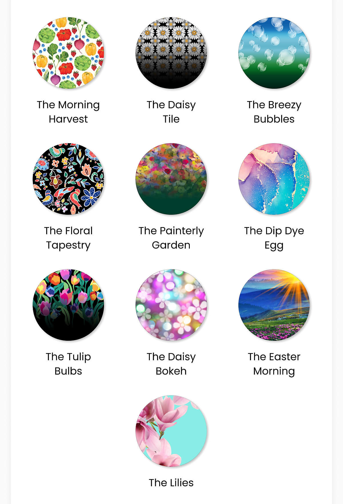 The Easter Collection