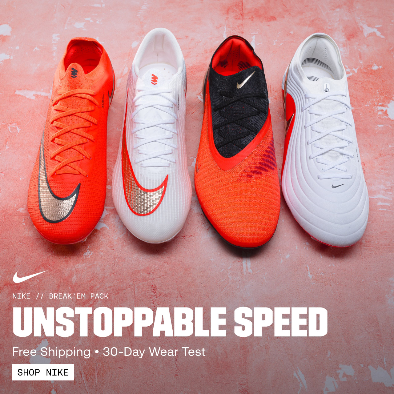 NEW Nike Break 'Em Pack