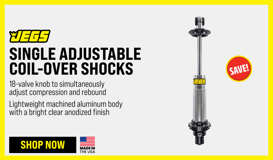 Single Adjustable Coil-Over Shocks