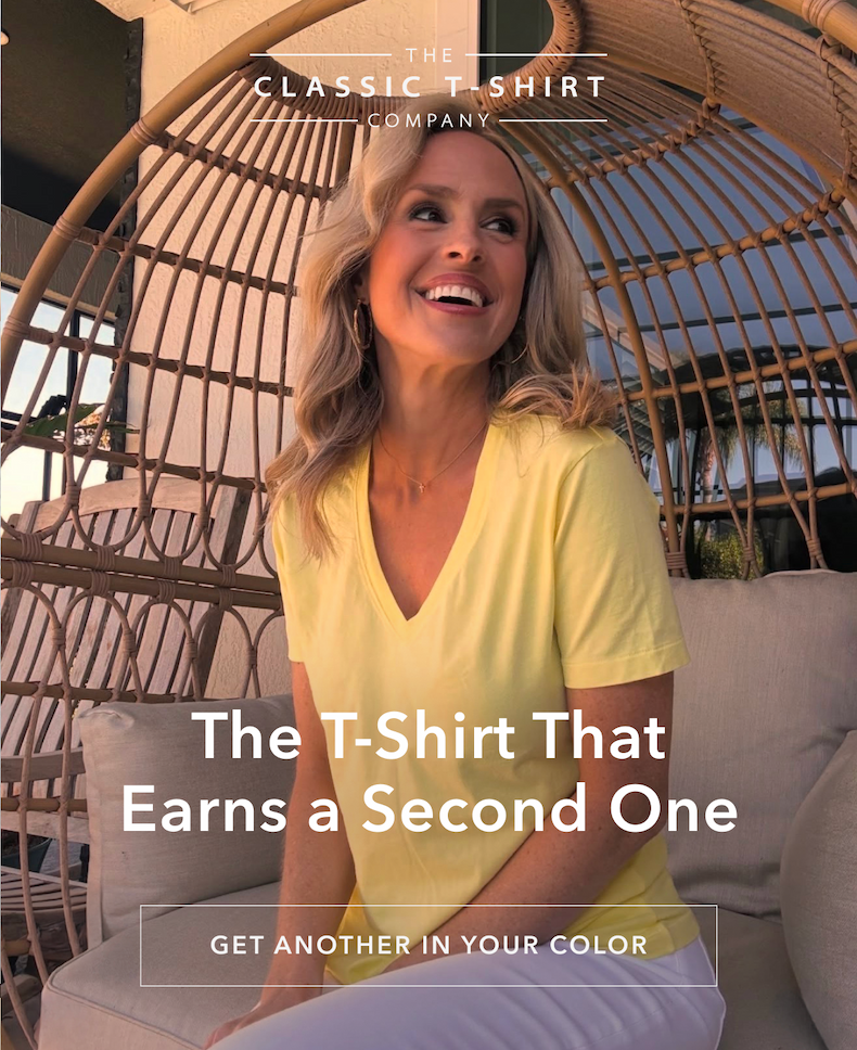 The S-shirt that earns a second one.