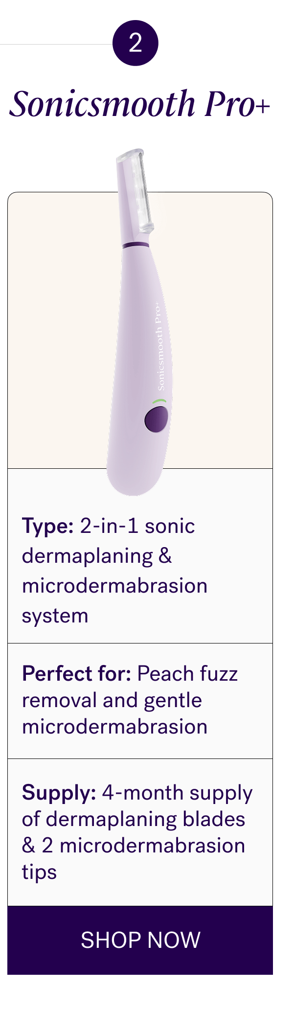 SHOP SONICSMOOTH PRO+
