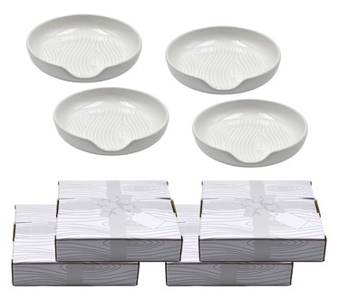 Temp-tations Seasonal Set of (4) Spoon Rests w/ Gift Boxes