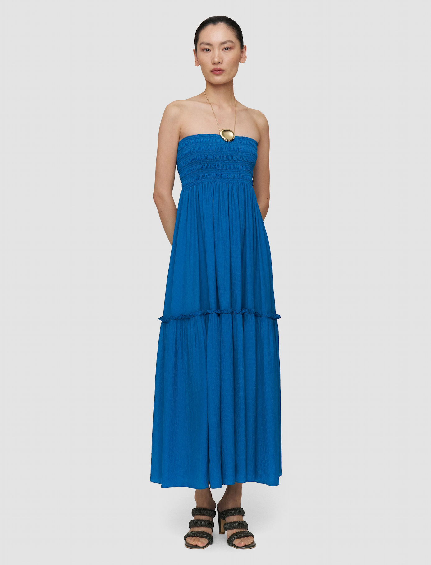 Folia Textured Silk Skirt