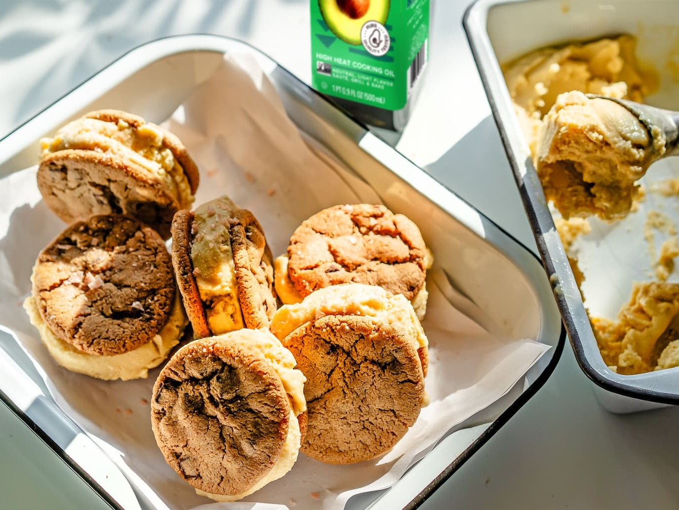 ice cream sandwiches