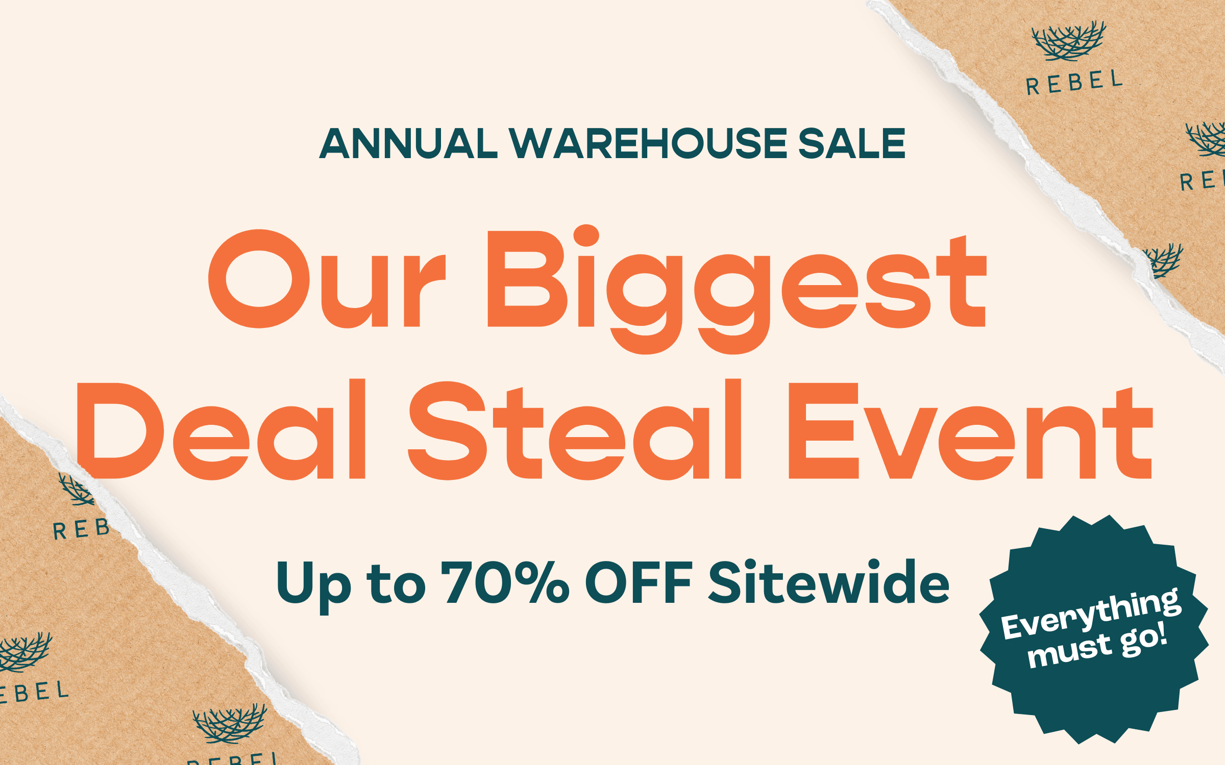 Annual Warehouse Sale