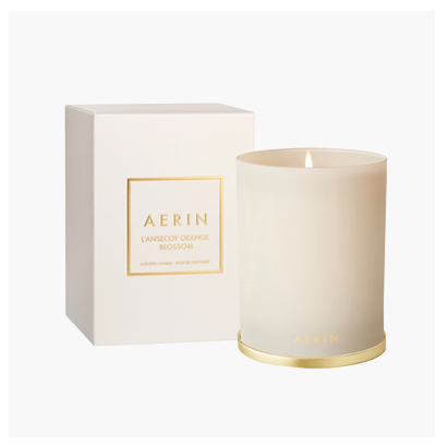 AERIN L'Ansecoy Orange Blossom Modern Classic Glass Scented Candle