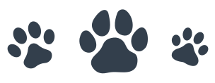Paw prints graphoc.