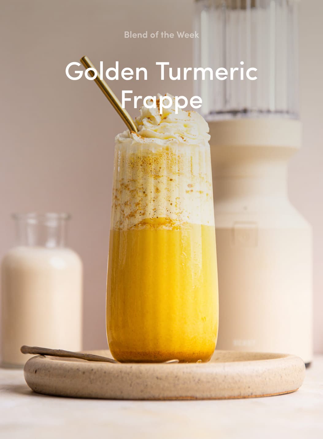 Golden Turmeric Frappe