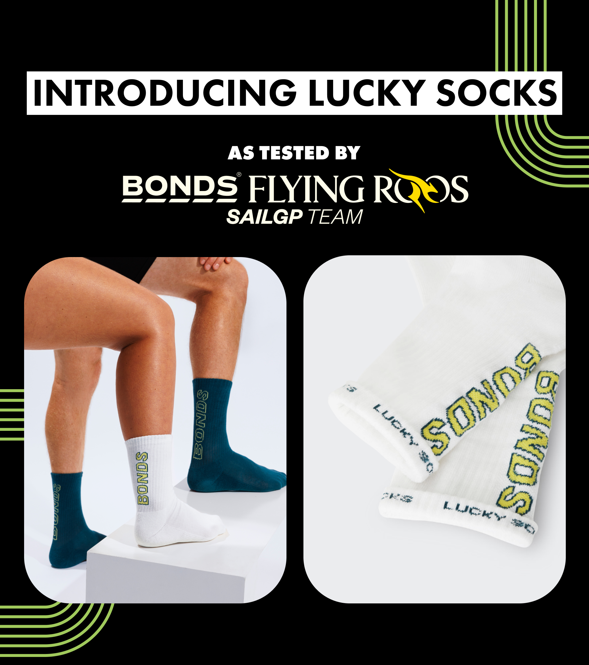 Introducing Lucky Socks.