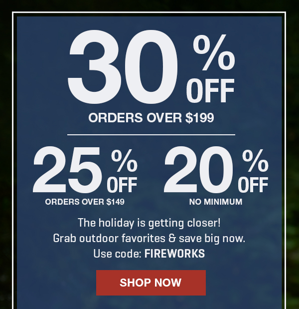 4th of July Sale!