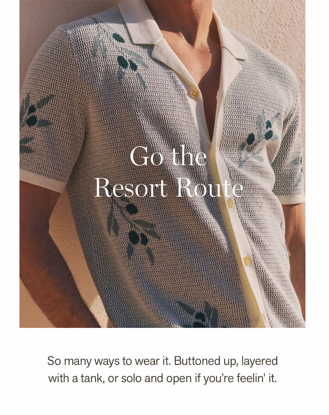 Go the resort route