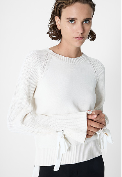 Lily Mozart Sleeve Trim Jumper
