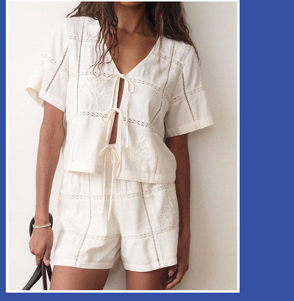 Marella Embroidered Top