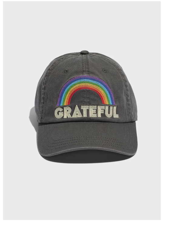 Rainbow Heart Dad Cap